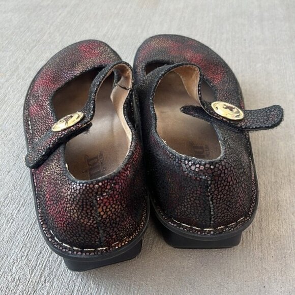 Alegria Paloma Brown Pebble Mary Jane Clog Size 37 - Picture 5 of 10